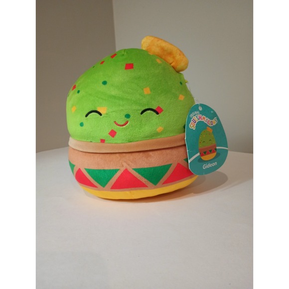 Squishmallows Other - Original Squishmallows 7" Gideon The Guacamole Original Kelly Toy Plush NEW